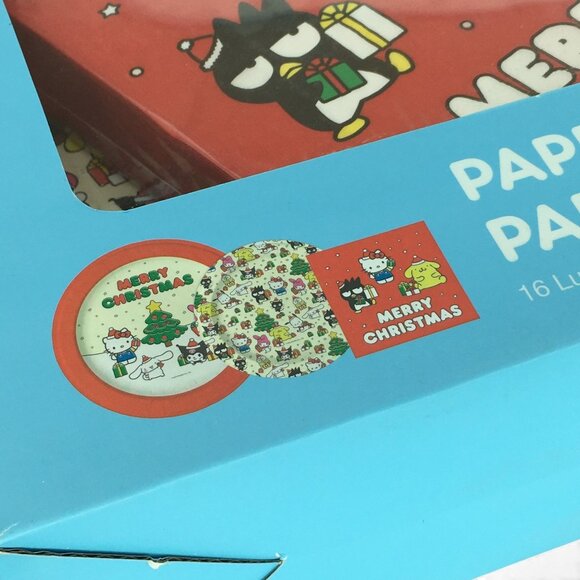 Hello Kitty & Friends Christmas Paper Tableware Party Set 72 Pc Plates & Napkins - Picture 5 of 5